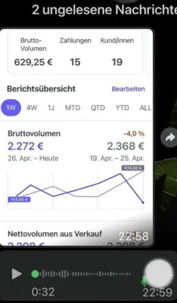Customer review (screenshot)